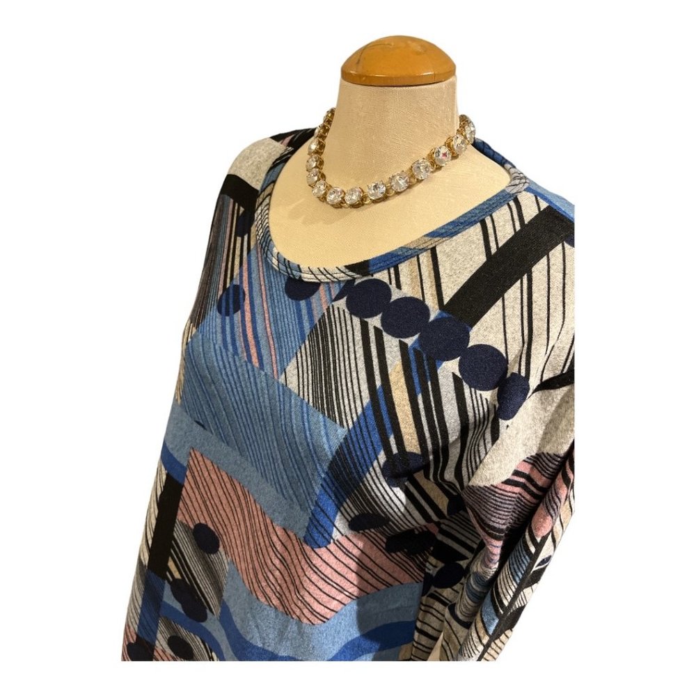 COPY- (XL) ITALIAN H & Z FASHION Knit Top Euro Sz 3XL Canadian Size XL